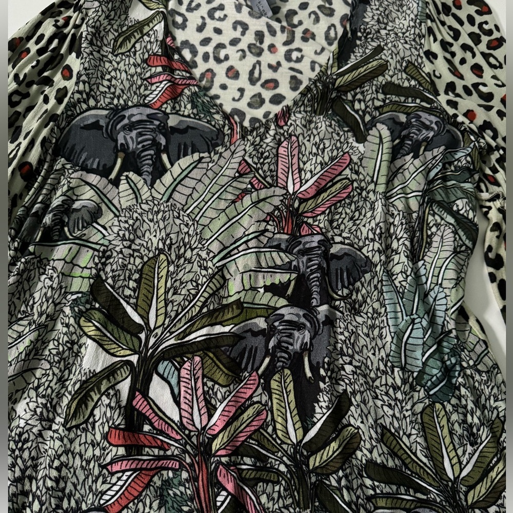Anthropologie Blank London Sibley
Safari Cheetah Print Blouse Size Small - Picture 4 of 12